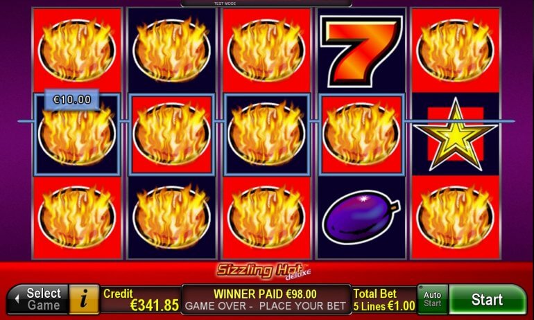 Sizzling Hot Deluxe Slot