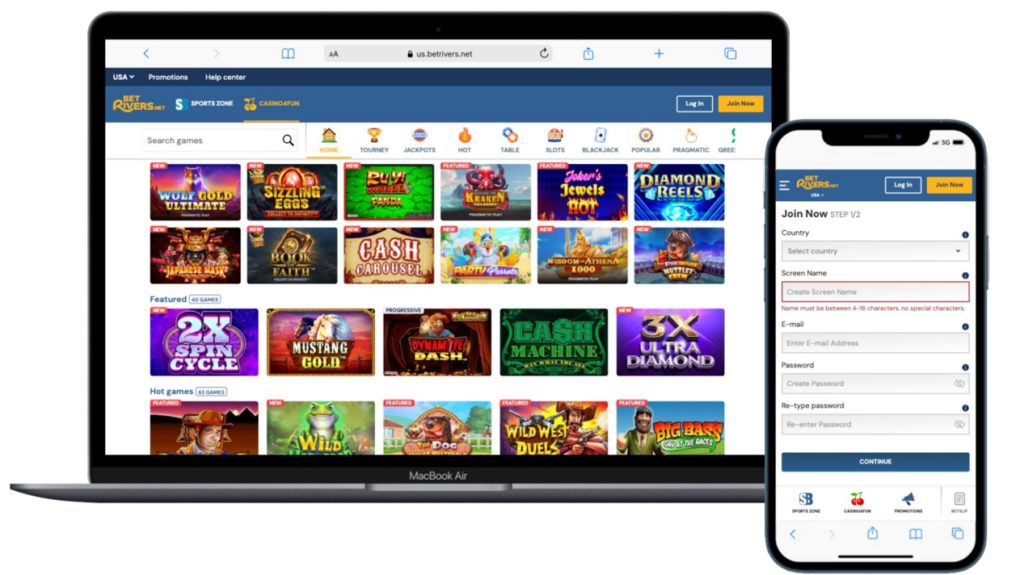 Betrivers Social Casino