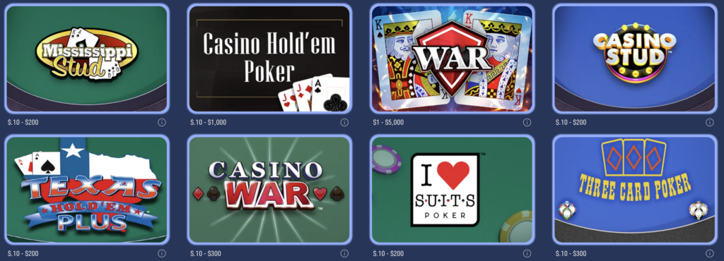 Poker Online Games